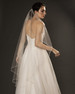 Ansonia Bridal Veil Style 174 - Shimmer Glitter Tulle Veil - 50" Long