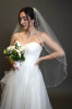 Ansonia Bridal Beaded Veil Style 177 - 60" Long