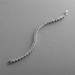 Mariell Bridals Top Selling CZ Glamorous Silver Rhodium Bridal or Prom Tennis Bracelet in 6" Petite Size 4127B-S-6