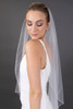 Mariell Breathtaking Waltz Length Veil with Luxurious Oval Freshwater Pearls and Austrian Crystals 4674V-I-60 - 60" Inches Long