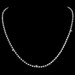 En Vogue Bridal Necklace and Earring Set Style NL2250 - Rhodium Plated Necklace