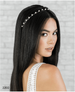 Bel Aire Bridal Pearl Headband 2202 - Quick Ship Silver