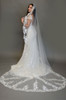 Elena Designs Bridal Veil E1369 Mantilla Lace Appliques - 120L 