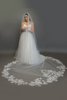 Elena Designs Bridal Veil E1358 Floral Vine  Lace - 120L or 150L