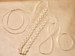 En Vogue Bridal Sash BT2570 Pearl beads and rhinestones - Quick Ship