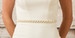 En Vogue Bridal Sash BT2570 Pearl beads and rhinestones
