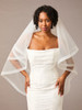En Vogue Bridal V2580F Two Layer Circle Cut - Horsehair Hair Edge