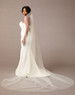  En Vogue Bridal  Wide Royal Cathedral Bridal Veil | V2581WRC - 120"L - Rhinestone Edge