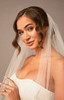 En Vogue Bridal Cathedral Style V2683RC -  Lace Edge Beginning At Bicep - 120" Long