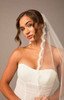 En Vogue Bridal Cathedral Style V2690RC - Chantilly Eyelash Lace Edge - 132" Long