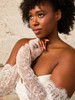 En Vogue Bridal Gloves GL2602 - Chantilly lace fingerless gloves 