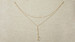  En Vogue Bridal Back Jewelry | SJ2462 - Double strand back jewelry with double pearl drop bead pendants