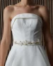 Marionat Bridal Belt 1127 - Flower belt with pearls and rhinestones