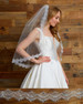 Marionat Bridal Veil 6258 - Chantilly lace veil