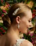 Marionat Bridal 5009 Small rhinestone and pearl clip
