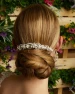 Marionat Bridal  9341 Rhinestone and pearl comb/ back comb