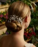 Marionat Bridal 9342 Rhinestone and pearl comb/ back comb
