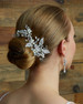 Marionat Bridal 9371 Rhinestone and matte pearl clip