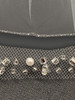 Lucky Collections ™ V M3092 C - Sparkling Cathedral Crystal Veil with Pearls/Beads - 126L