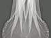 Lucky Collections ™ V M3173 - Hand Sewn Heavy Beaded Edge - 126L - White 