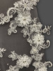 Lucky Collections V 56-1607-2 3D Floral Lace Cathedral Veil – 120L