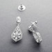 Mariell Bridal Art Deco CZ Wedding Earrings
4237E