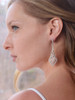 Vintage Bridal Earrings in Cubic Zirconia
1072E-S