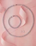 Marionat Bridal 12683 Rhinestone bracelet, necklace and earring set