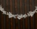 Marionat Bridal Veils  3847 Cut out floral Lace scalloped edge with sequins. Lace starts 19” down