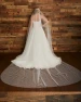 Marionat 3938 Rhinestone & Pearl Veil – 130"