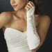 Designer Fingerless Bridal Glove GL-9130-12A
