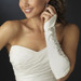 Designer Fingerless Bridal Glove GL-9130-12A