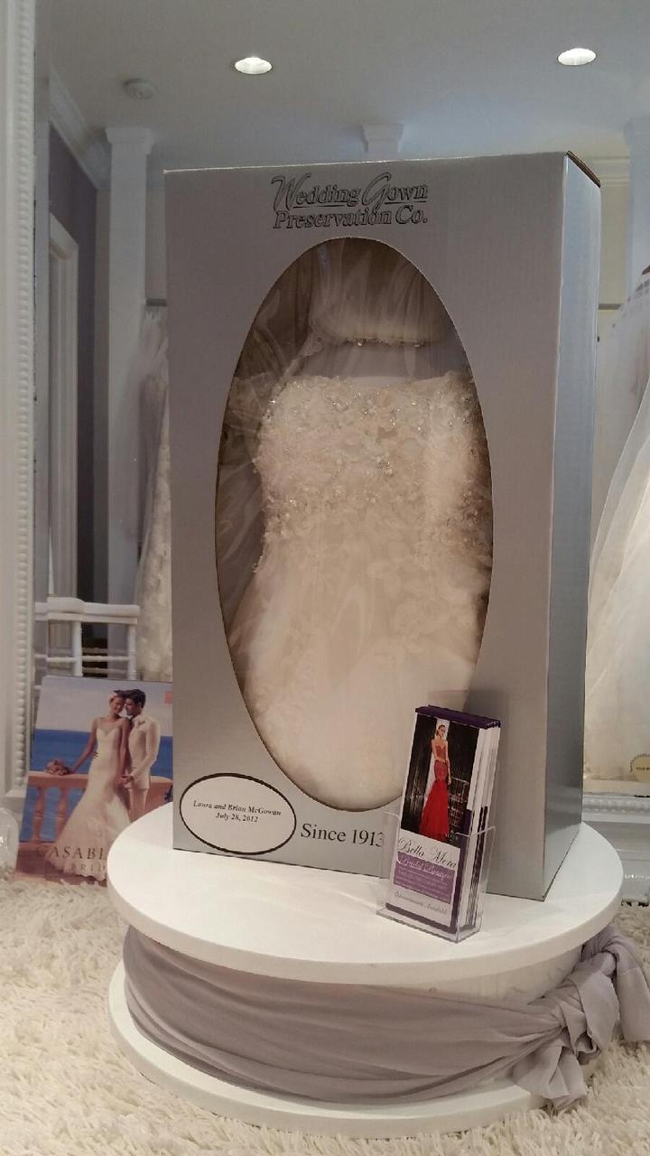 wedding dress preservation