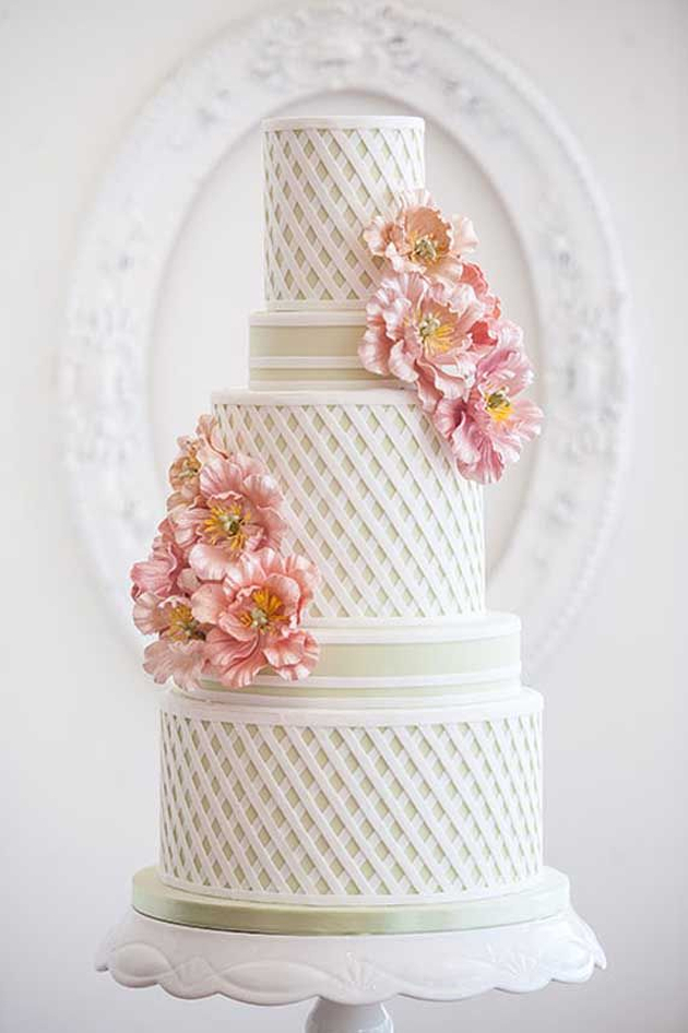 Wedding Cakes What Will Your Wedding Cake Look Like In 2015 Bella Mera Bridal Boutique 6342