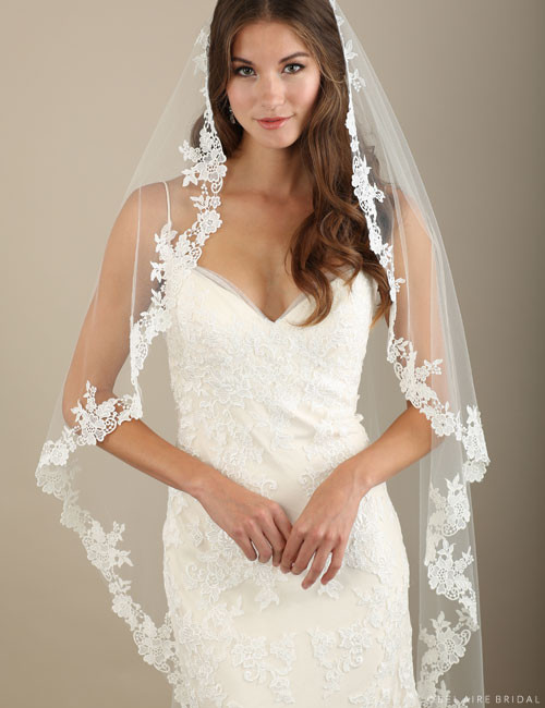 jeweled wedding veils