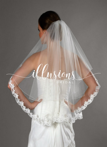 Illusions Bridal Veil - Style C1-251-7R