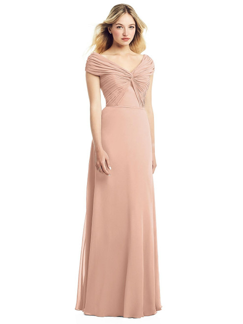jenny packham lux chiffon gown