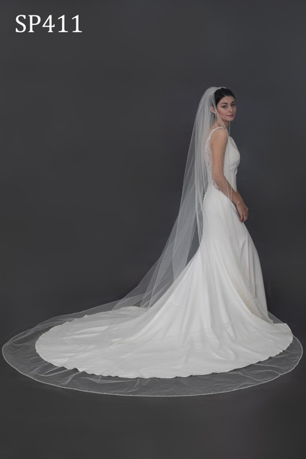 Giselle Bridal beaded pearl Tiara (silver) never been worn. Giselle Bridal | Accessories | Giselle Bridal Beaded Pearl  main image 2