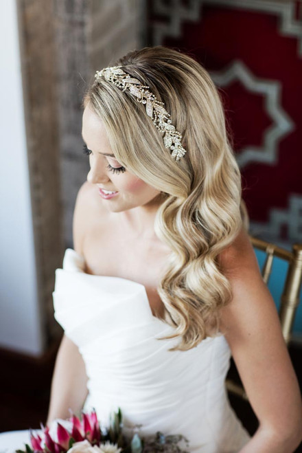 Maritza’s Bridal Head Piece Maritza Bridal 1107 - Headband main image 4