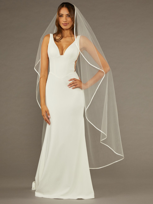 Miss Veil( ミスヴェール) En Vogue Waltz Waterfall Bridal Veil | V2479WZ-WF