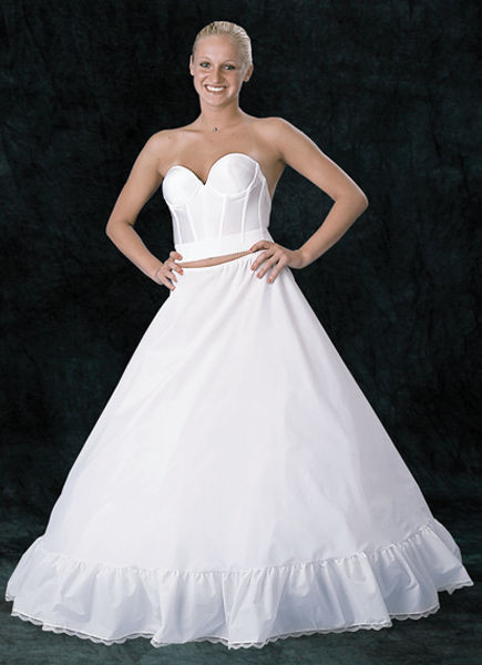 petticoat for fit and flare wedding dress Fitted A-line Wedding Dress Petticoat PT1021 Size 10