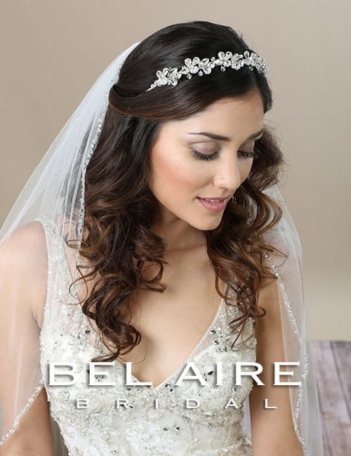 Bridal opal hair vine with pearls, headpiece - Opal and pearl lush bridal  hair vine - Style #2042 | Twigs & Honey ®, LLC