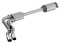 MBRP 3" Cat Back, Pre-Axle Dual Outlet Street Version, 2015 - 2020 Ford F-150 2.7L/3.5L EcoBoost, 5.0L V8 Excluding Reg Cab Short Box