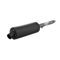MBRP Slip-on system w/Sport Muffler Yamaha YFM 400/450 Kodiak 2x4/4x4 2003-2007 & 45FG Grizzly 450 2007-2014