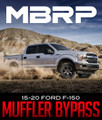 MBRP 3" Muffler Bypass 2015-2020 Ford F150 5.0L, 2.7L/3.5L EcoBoost, T409 Stainless Steel,