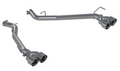 MBRP 2.5" Axle-Back 2020-2025 Ford Explorer ST/Explorer Platinum, Lincoln Aviator, 3.0L EcoBoost, Dual Rear Aluminized Steel w/ Quad Tips