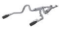 MBRP 2.5" Cat-Back, Dual Rear Exit, 1999-2004 Ford Mustang GT/ Mach 1, 4.6L, Dual Rear Exit Aluminized Steel w/ Black Tips