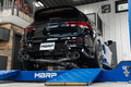 MBRP 3" Cat-Back, 2022-2025 Volkswagen Golf R MK8, Quad Split Rear w/ Carbon Fiber Tips, Valve Delete, T304 Stainless Steel