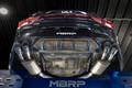 MBRP 2.5" Cat-Back, Dual Split Rear w/ Quad CF Tips, 2021-2024 Kia K5 GT 2.5L Turbo