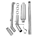 MBRP 3" Cat Back, Single Side, T409, Chevy/GMC 1500 4.8/5.3/6.0L RC/EC/CC (excluding 8' bed) 2009 - 2013
